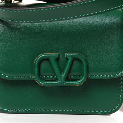 Valentino Garavani Calfskin Micro VSling Shoulder Bag Green 11 of 11