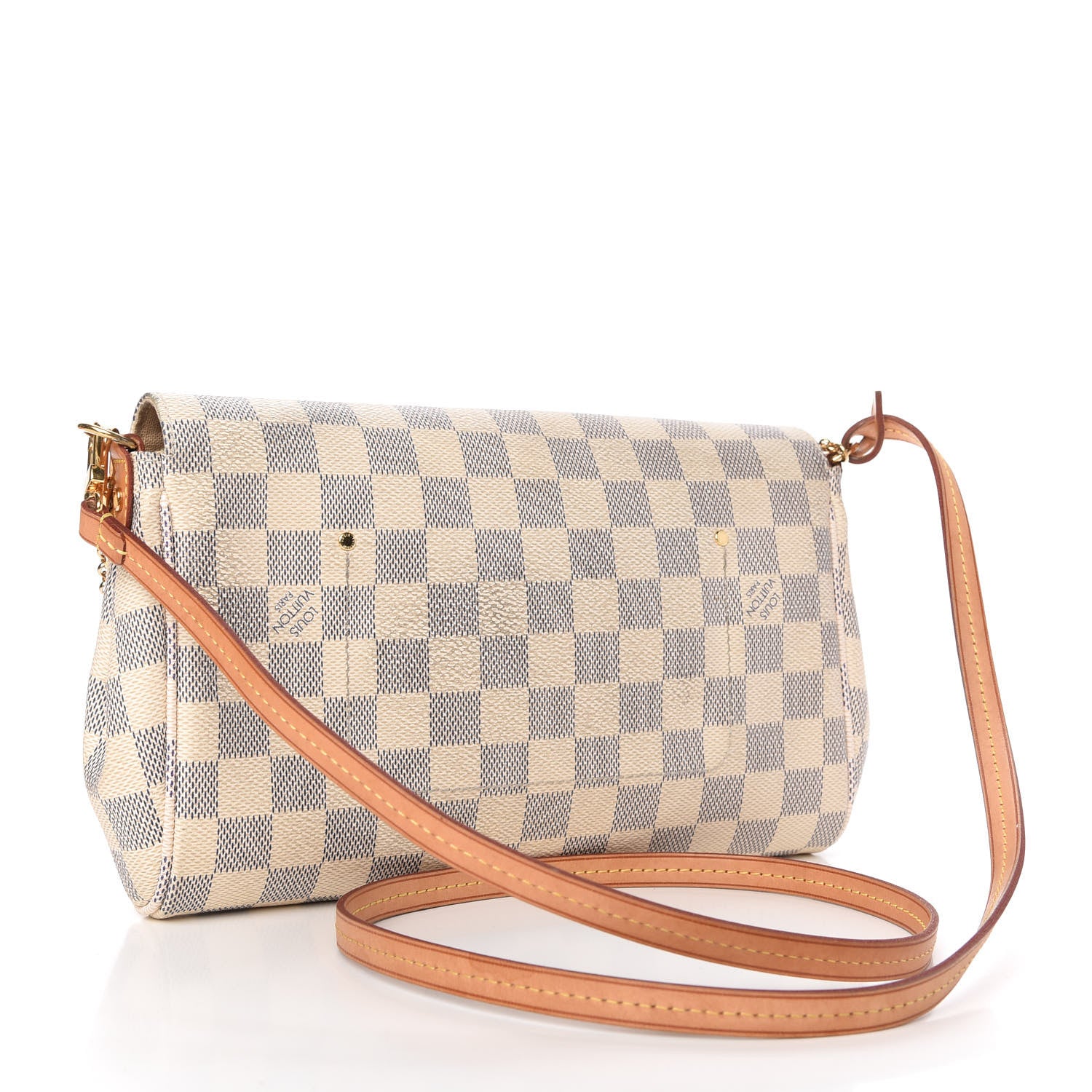 Louis Vuitton Damier Azur Favorite MM 3 of 11