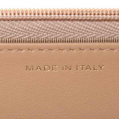 Chanel Caviar Quilted Wallet On Chain WOC Beige 9 of 11