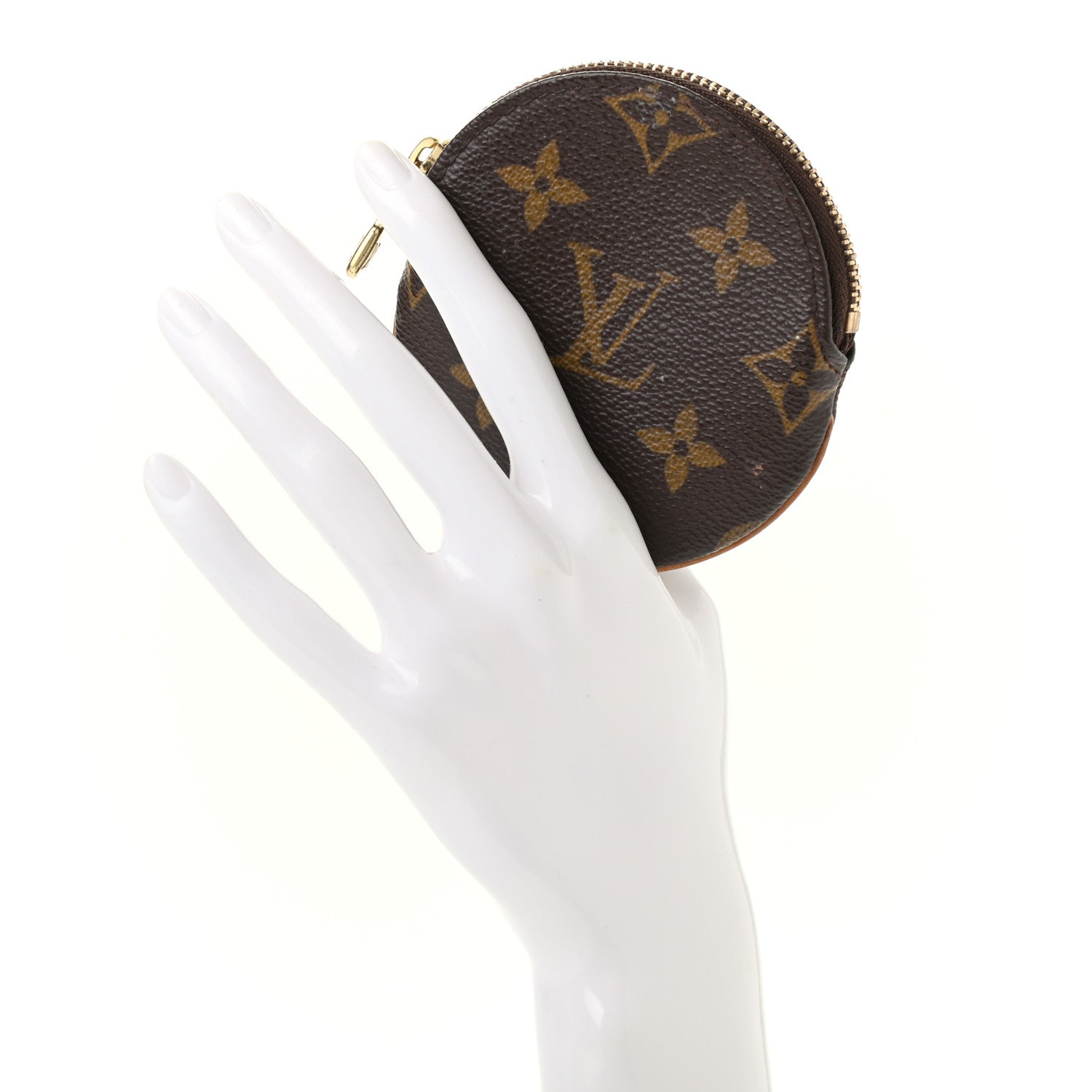Louis Vuitton Monogram Round Coin Purse 2 of 7