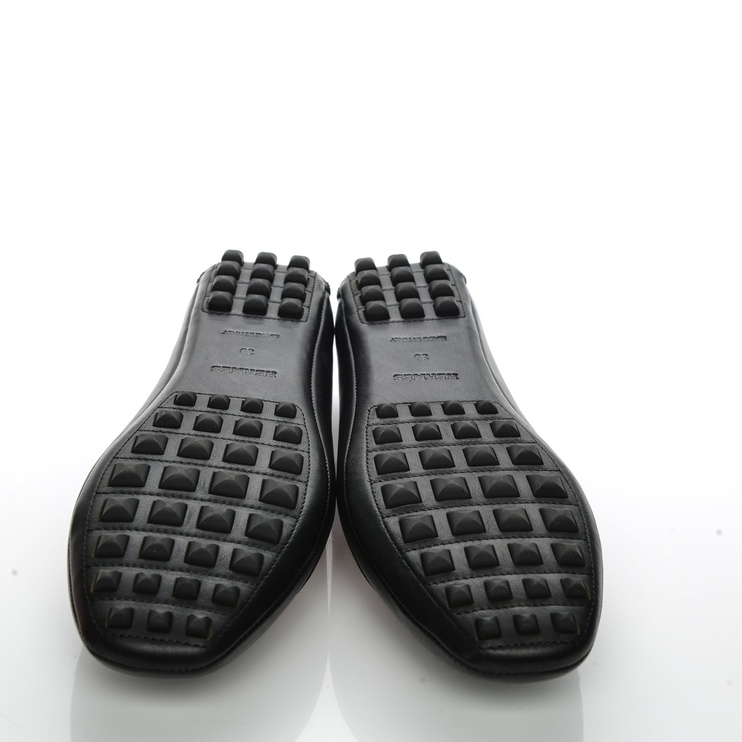 Calfskin Liberty Ballerina Flats 39 Black