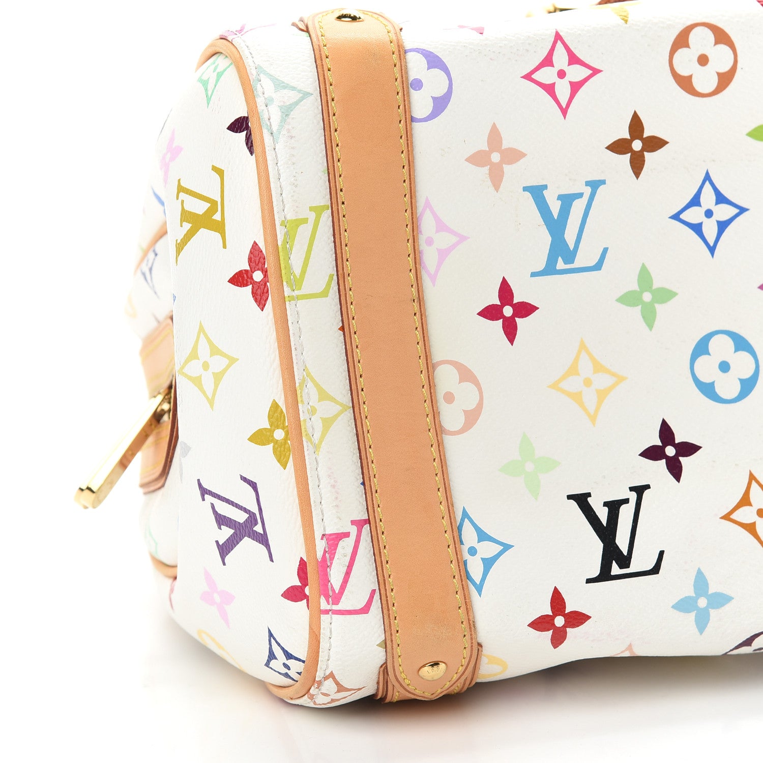 Louis Vuitton Monogram Multicolor Priscilla White 8 of 9