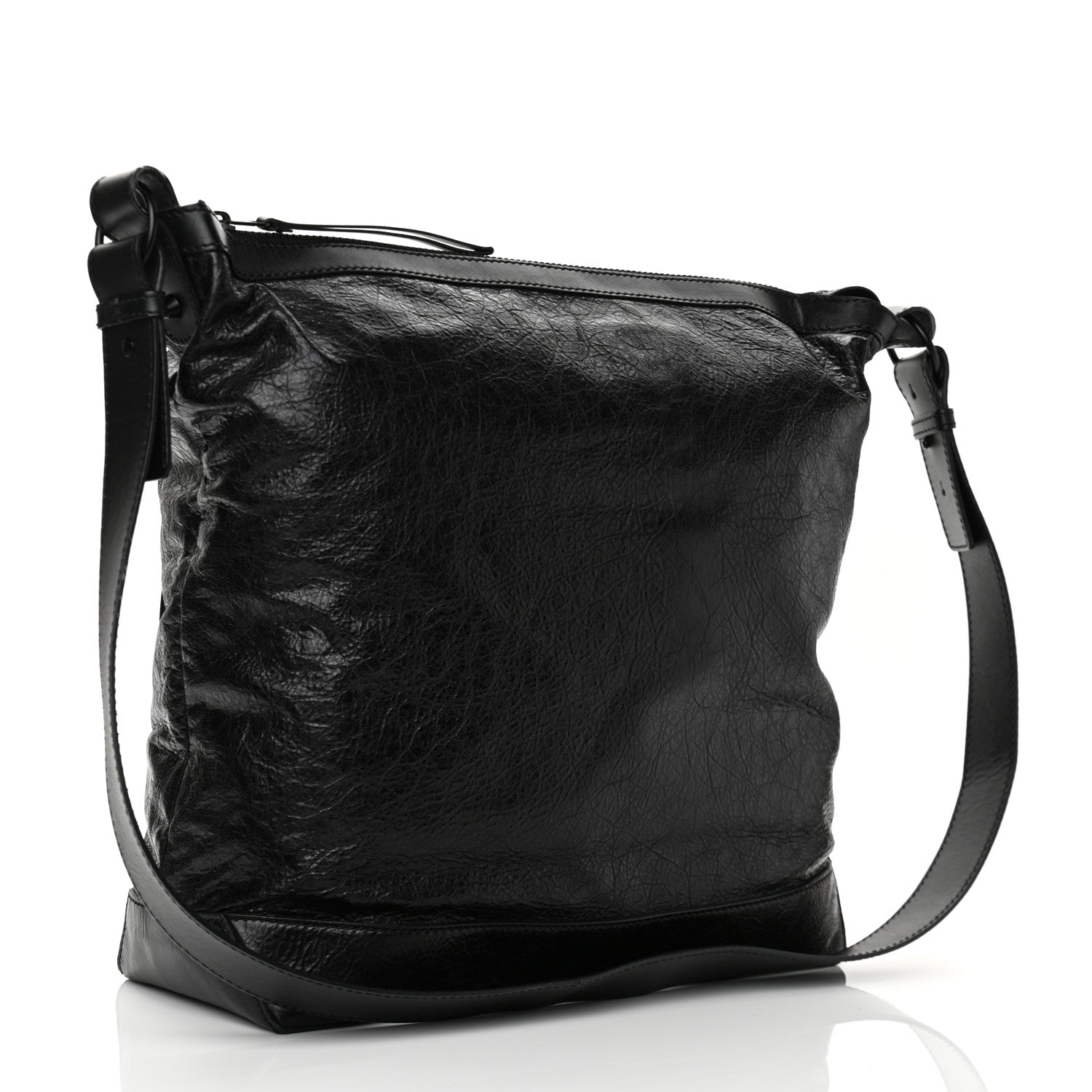 Balenciaga Agneau Day Messenger Black 2 of 12