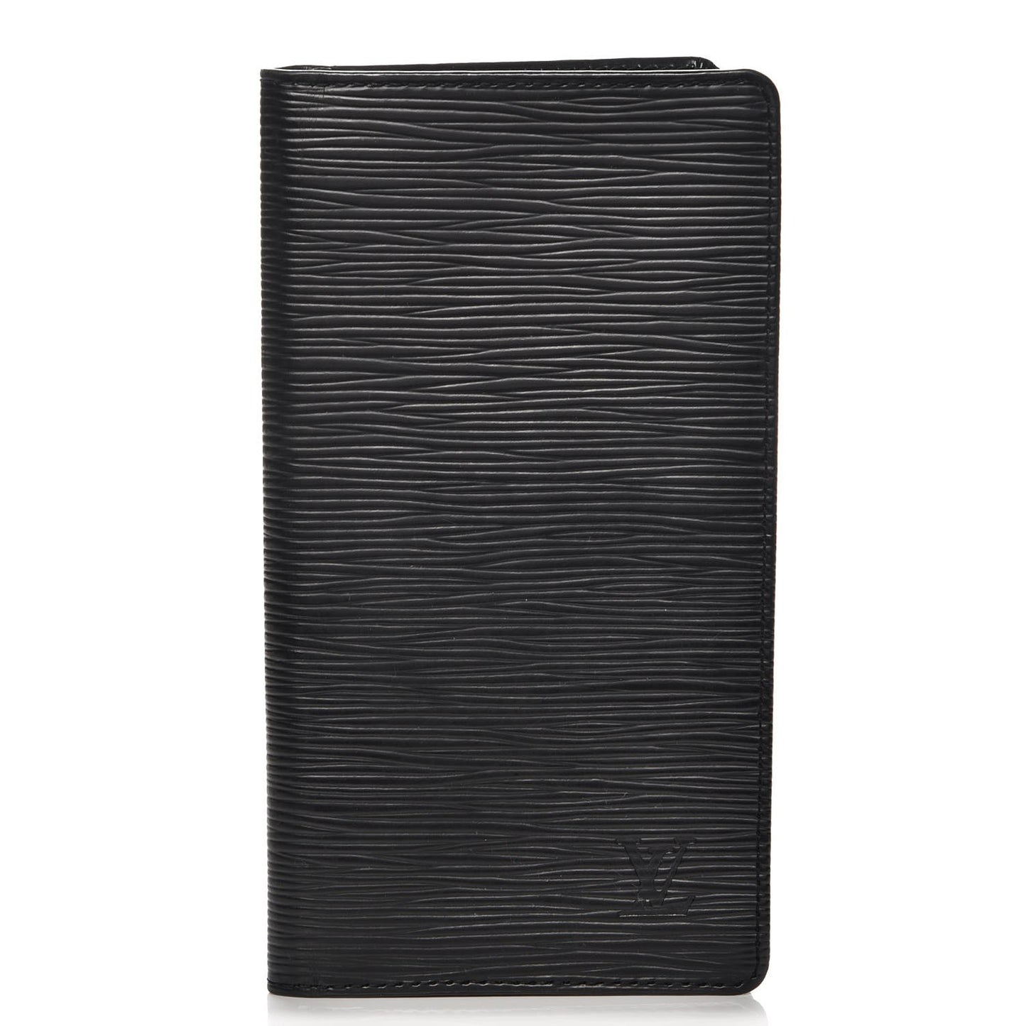 Epi Checkbook Organizer Wallet Black