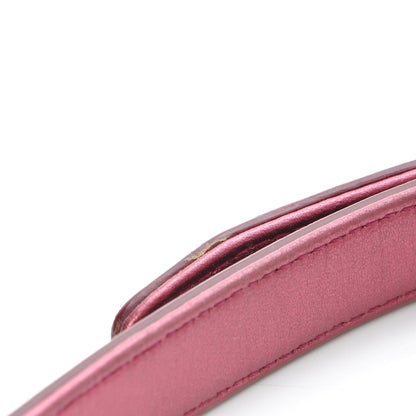 Chanel Metallic Patent Calfskin Quilted Small Boy Flap Pink 12 of 13