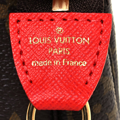 Louis Vuitton Monogram 2018 Christmas Animation Mini Cats Pochette Accessories 7 of 13