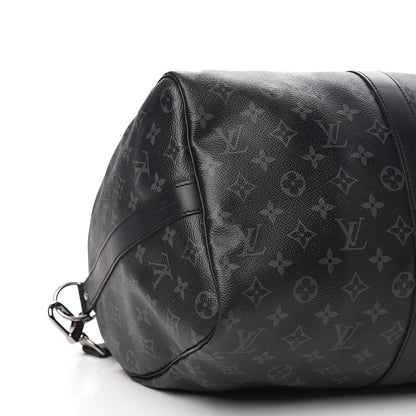 Louis Vuitton Monogram Eclipse Keepall Bandouliere 45 8 of 10