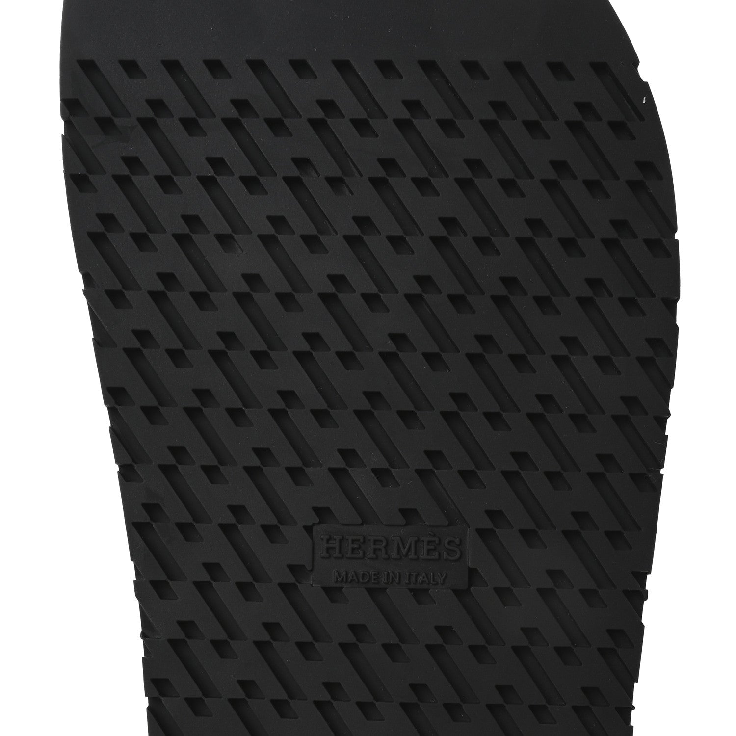 Hermes Calfskin Womens Genius Sandals 39.5 Black 7 of 9