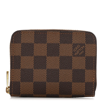 Louis Vuitton Damier Ebene Zippy Coin Purse 1 of 7
