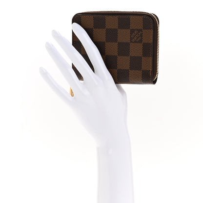 Louis Vuitton Damier Ebene Zippy Coin Purse 2 of 9