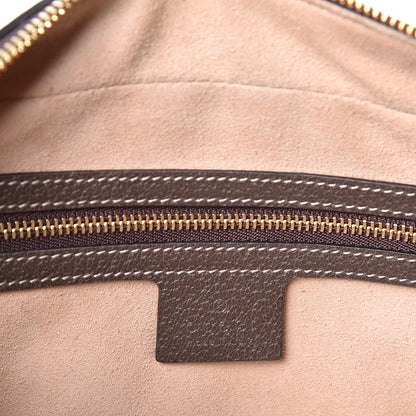 Gucci GG Supreme Monogram Web Small Ophidia Shoulder Bag Brown 5 of 9