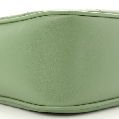 Gucci Sakai Be Green Calfskin Diagonal Stitched Small Blondie Shoulder Bag Light Green 9 of 10