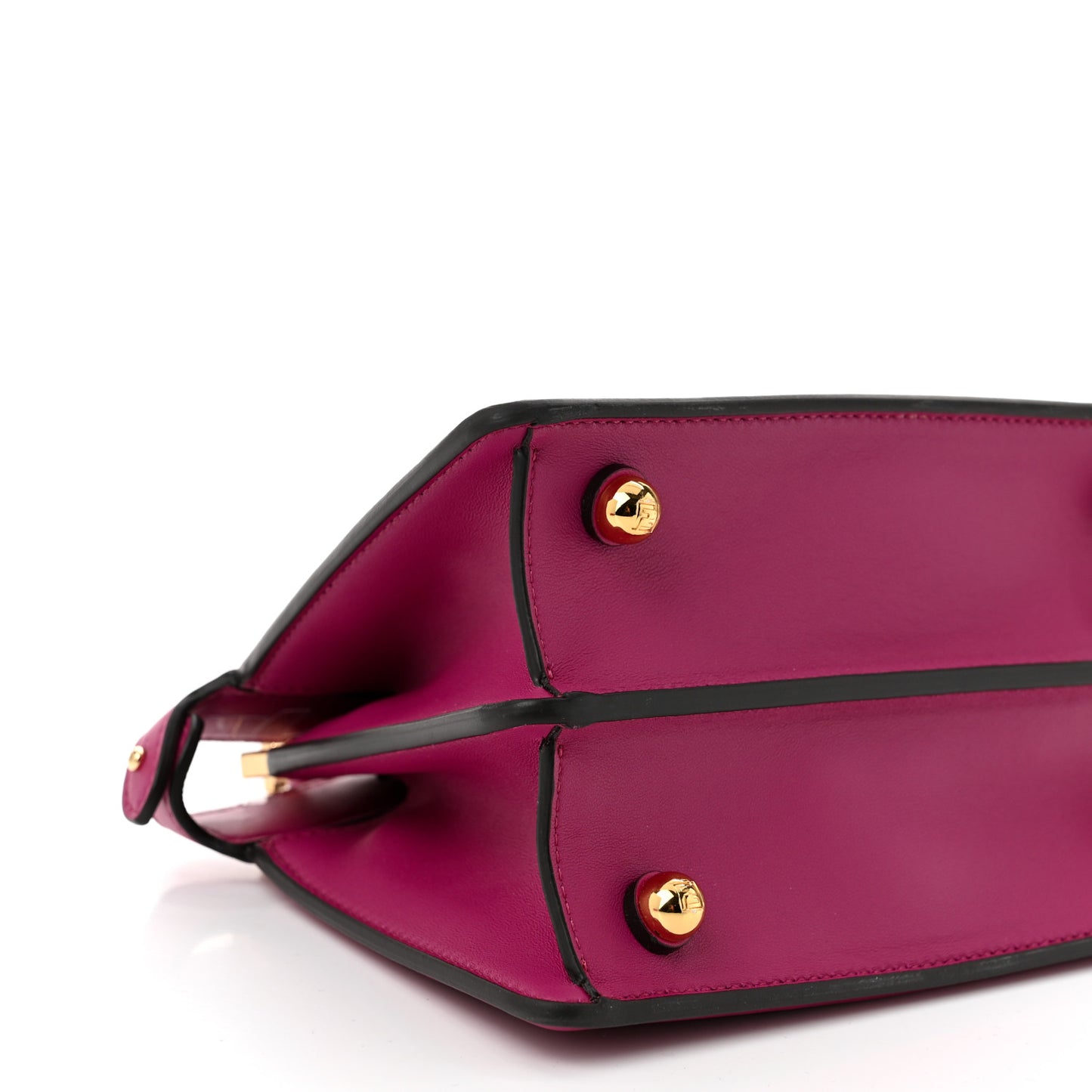 Shiny Nappa Petite Peekaboo I SEE U Satchel Ciclamino Pilar