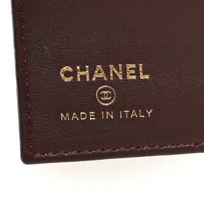 Chanel Lambskin Quilted Passport Holder Black 6 of 7