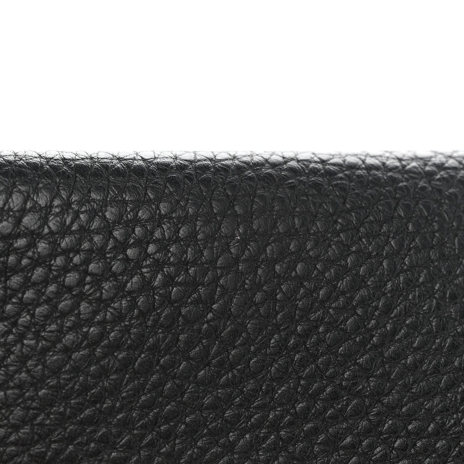 Hermes Togo Dogon Compact Wallet Black 8 of 9