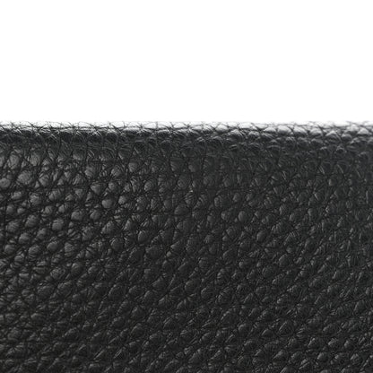 Hermes Togo Dogon Compact Wallet Black 8 of 9