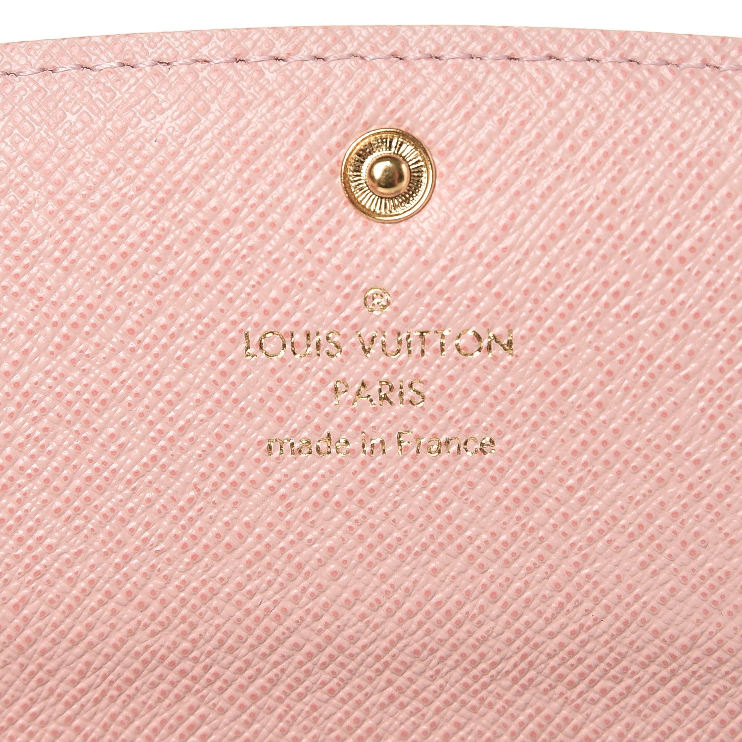 Louis Vuitton Damier Azur Emilie Wallet Rose Ballerine 6 of 7