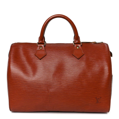Louis Vuitton Epi Speedy 30 Kenyan Fawn 1 of 12