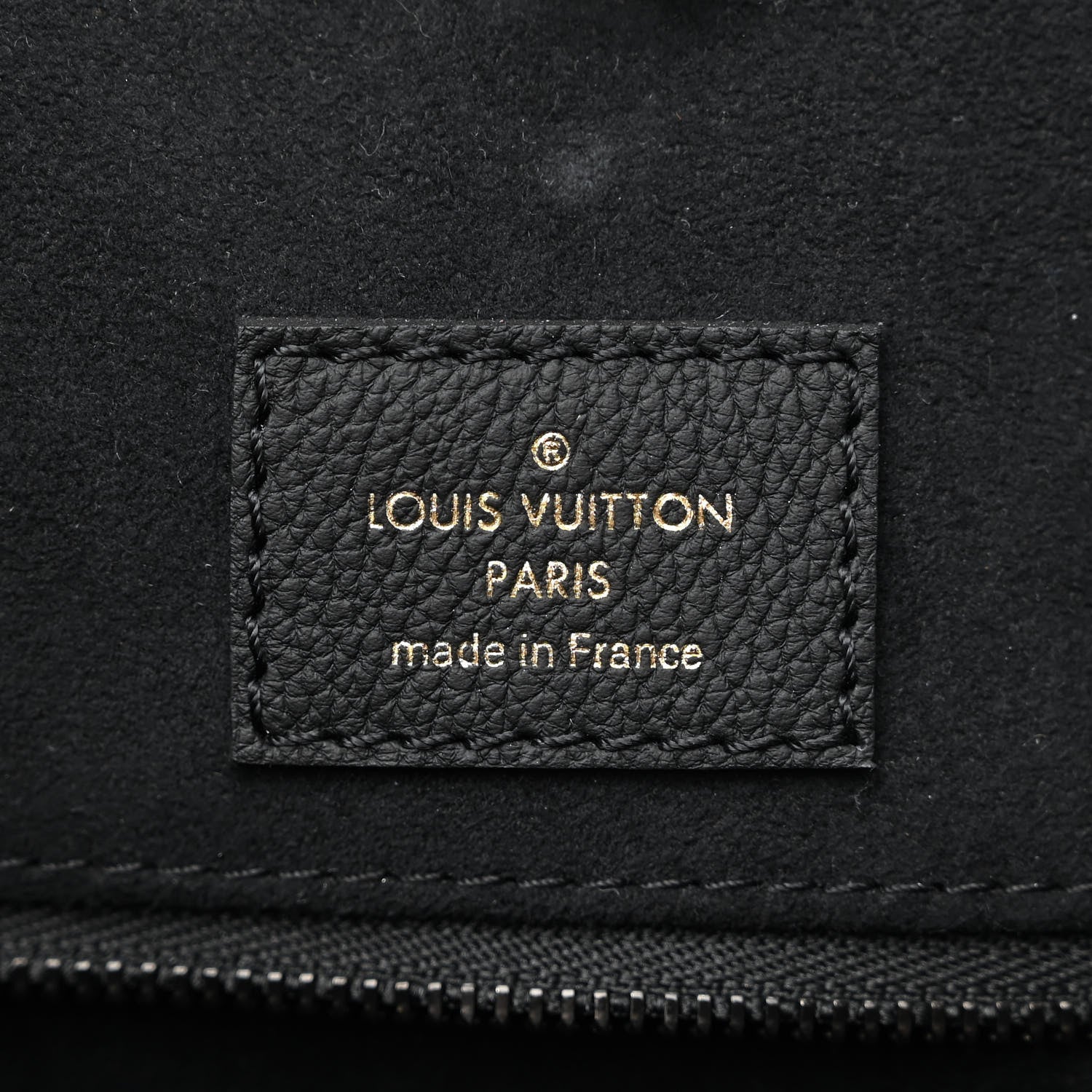 Louis Vuitton Soft Calfskin Lockme Tote MM Black 7 of 11