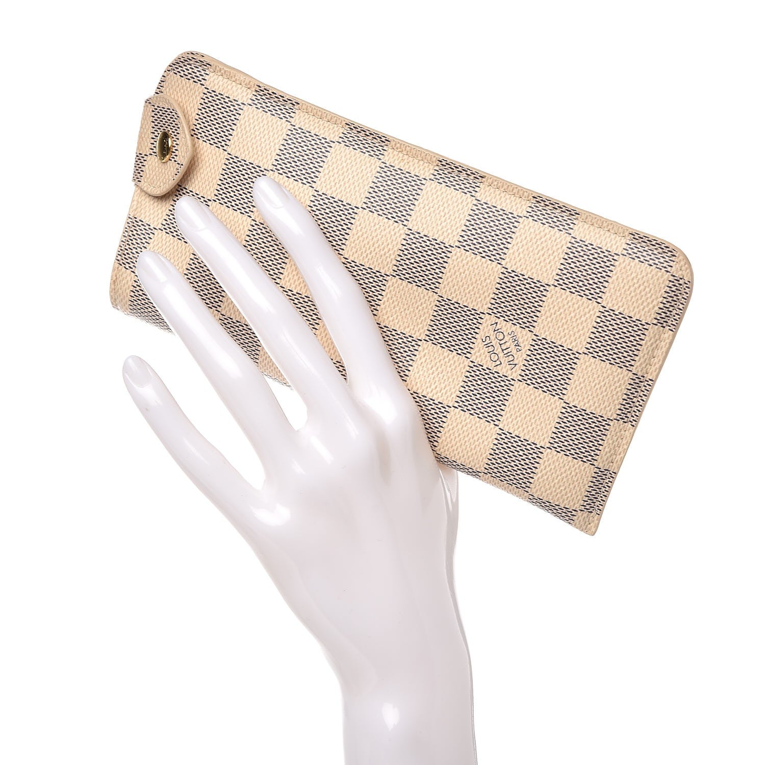 Louis Vuitton Damier Azur Sunglasses Case MM 2 of 6