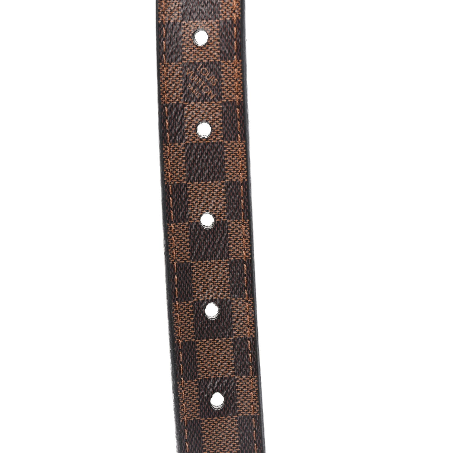Louis Vuitton Mini Damier Ebene 25mm LV Initiales Belt 90 36 5 of 5
