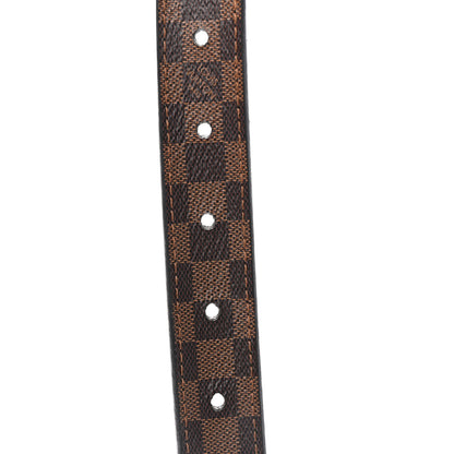 Louis Vuitton Mini Damier Ebene 25mm LV Initiales Belt 90 36 5 of 5