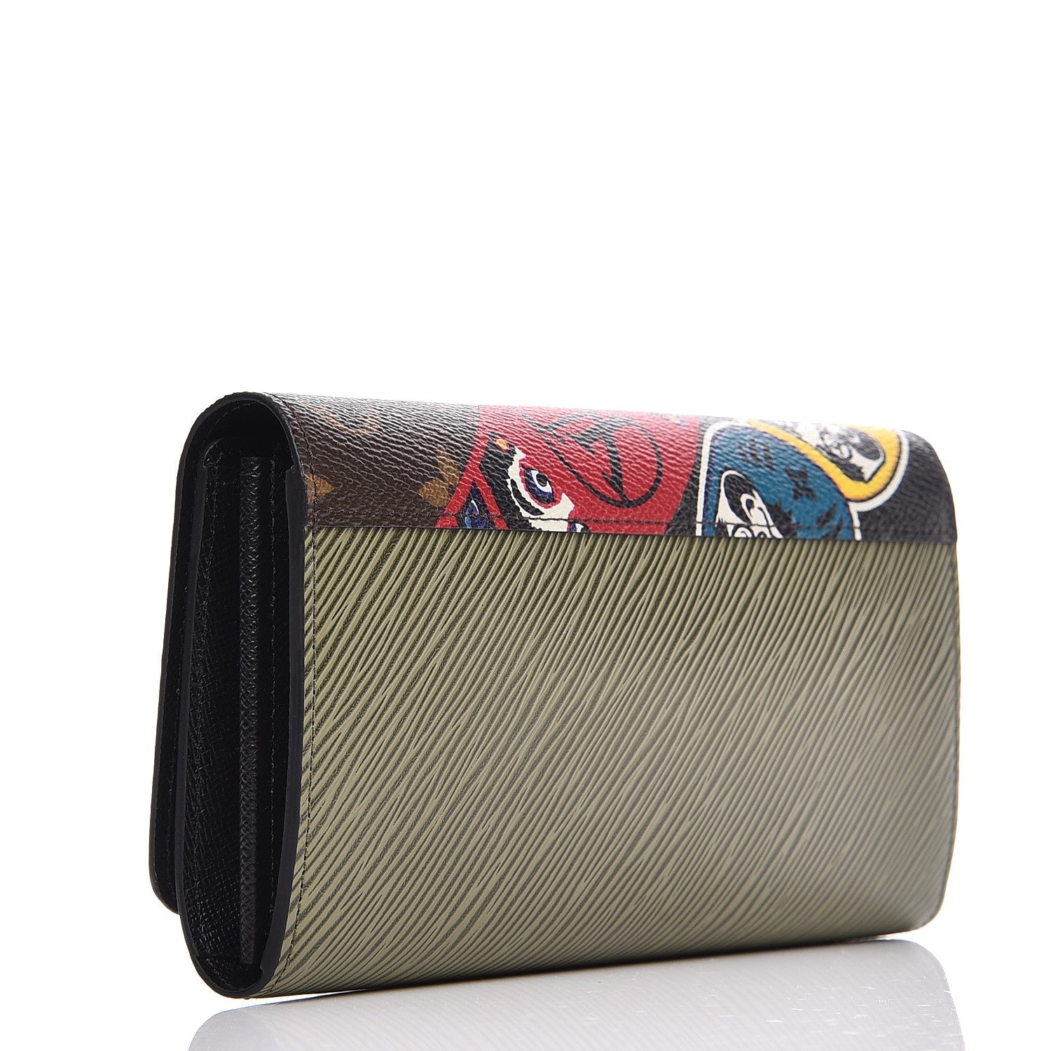 Louis Vuitton Monogram Epi Kabuki Twist Wallet 3 of 6