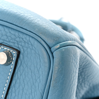 Hermes Togo Birkin 35 Blue Jean 14 of 16