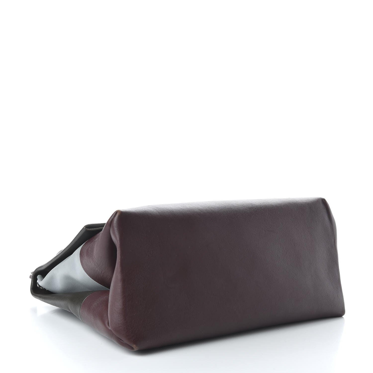 Celine Calfskin Suede All Soft Shoulder Bag Sky 4 of 9