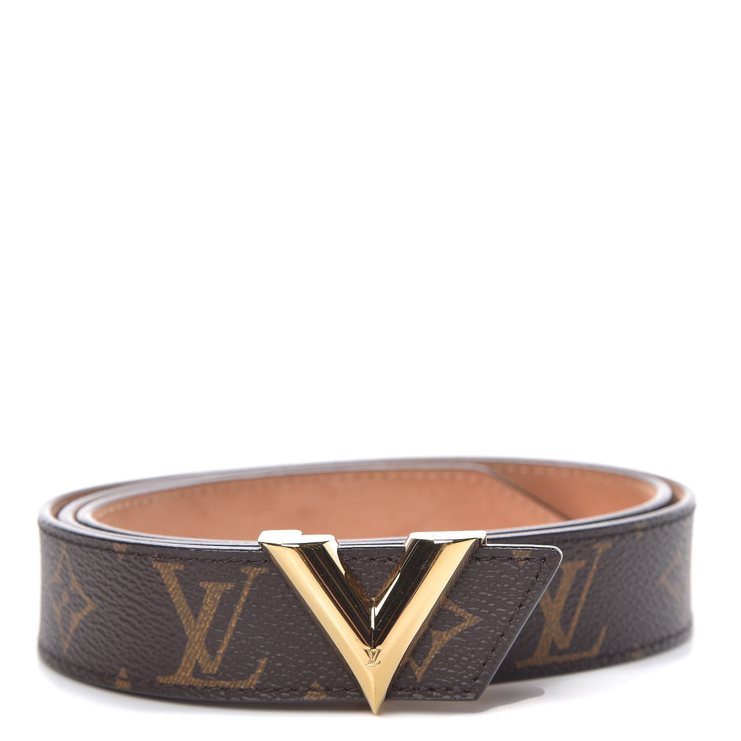 Louis Vuitton Monogram Essential V Belt 85 34 1 of 9