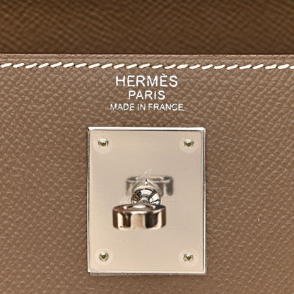 Hermes Epsom Kelly Sellier 32 Etoupe 6 of 10