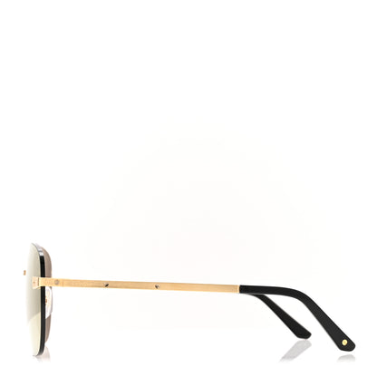 Cartier Metal Rimless CT0035RS Sunglasses Gold 3 of 8