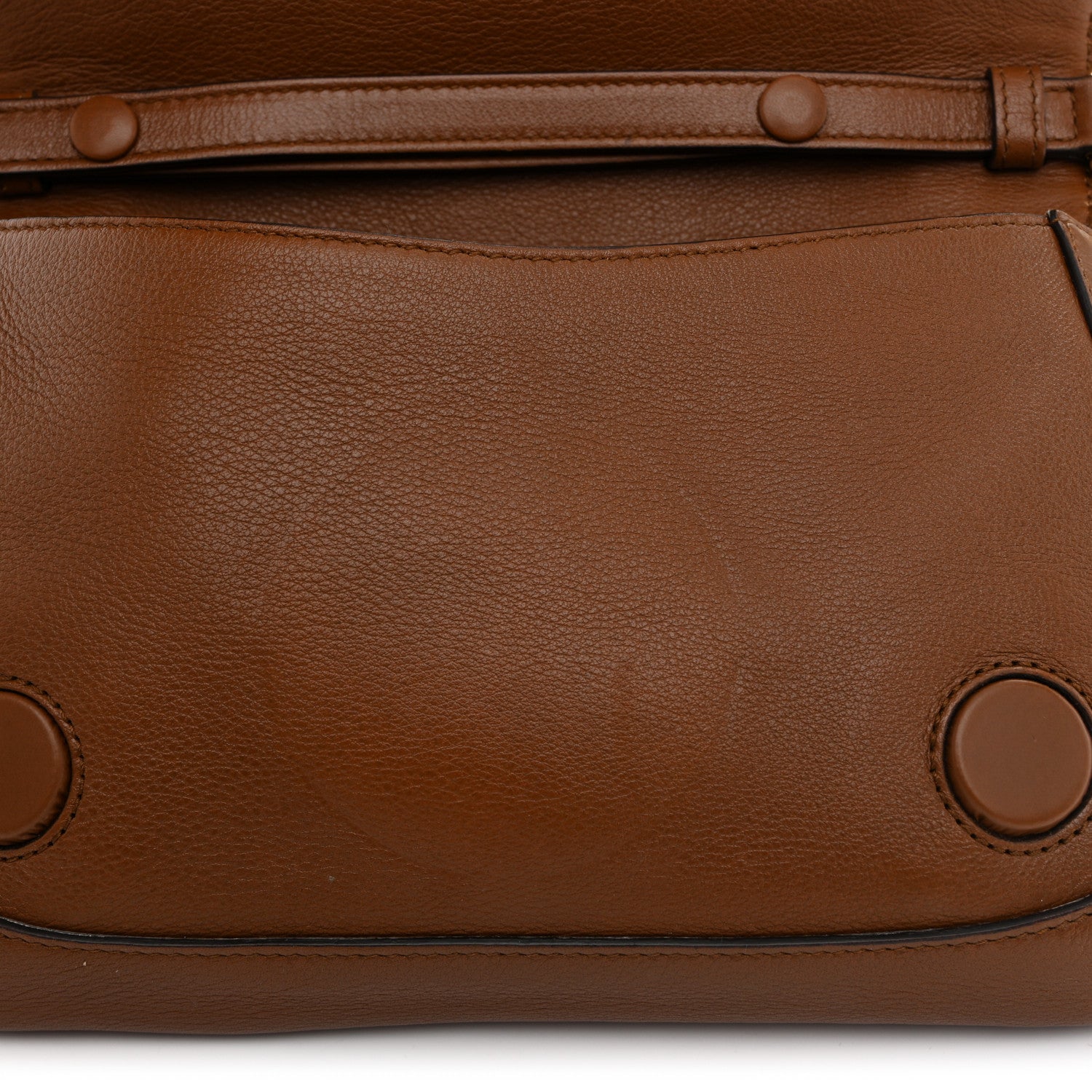Gucci Roxy Calfskin Blondie Chain Shoulder Flap Bag Blondie Cognac 13 of 13