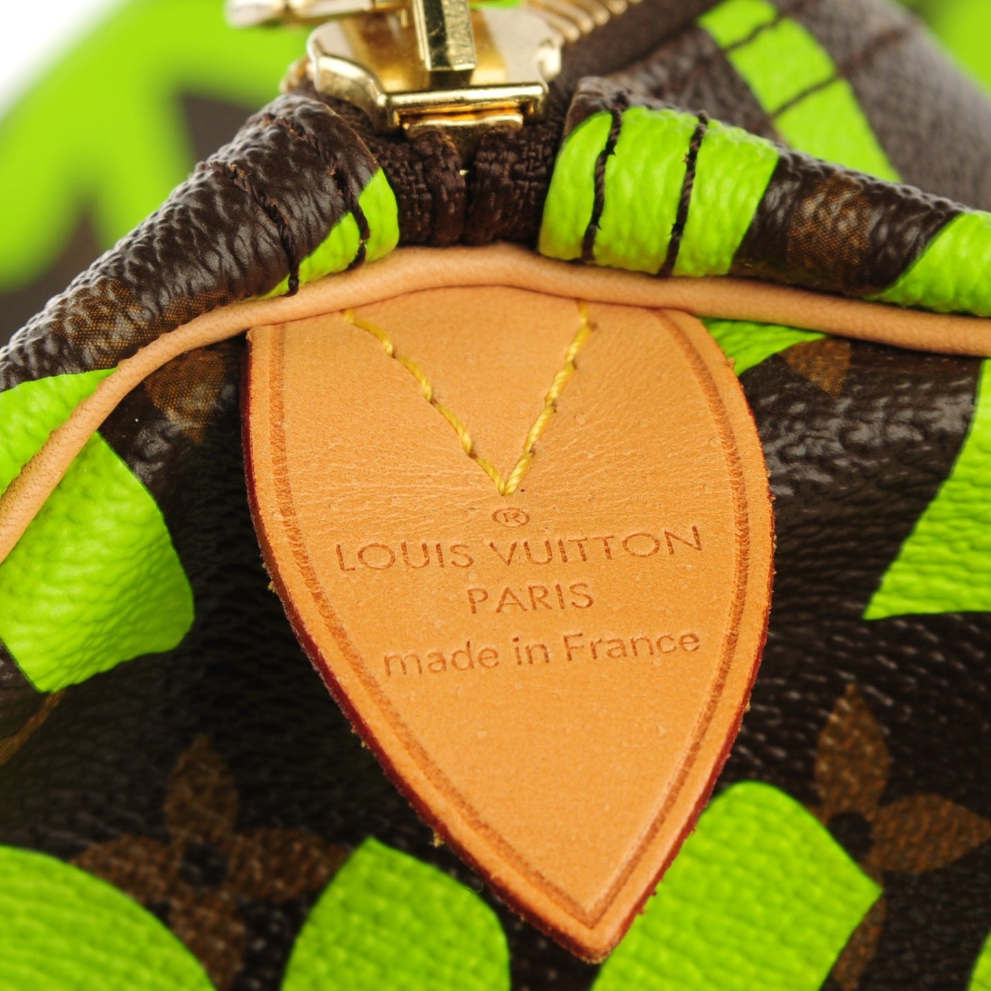 Monogram Graffiti Keepall 50 Green