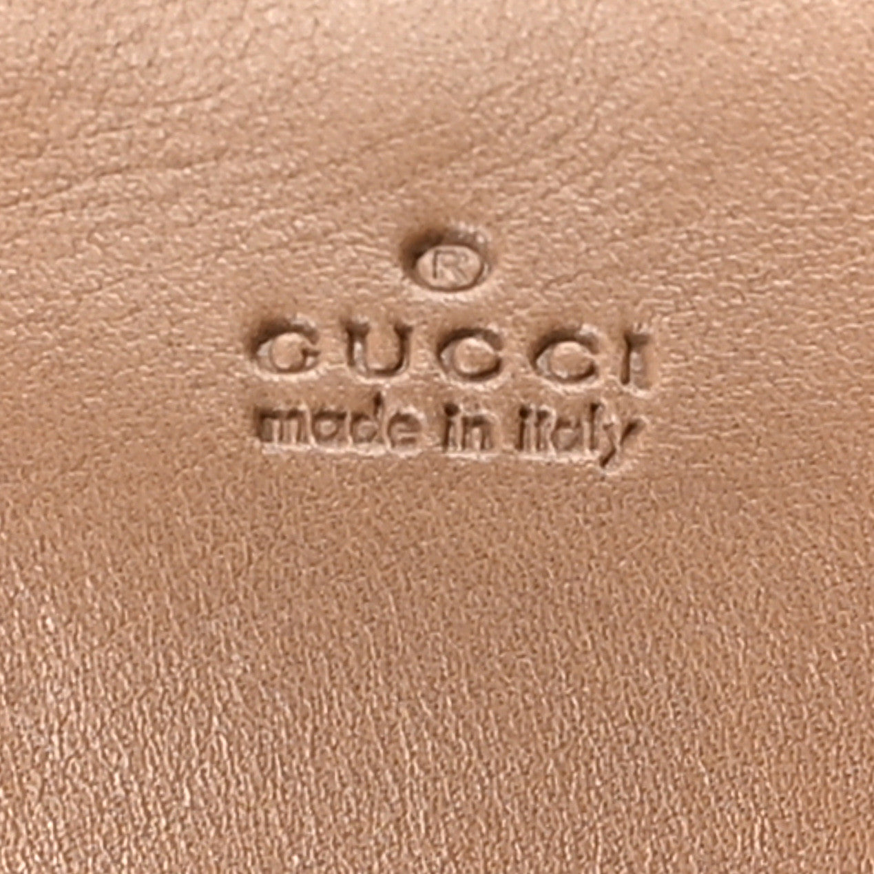 Gucci Calfskin Raffia Shoulder Bag Beige 8 of 10