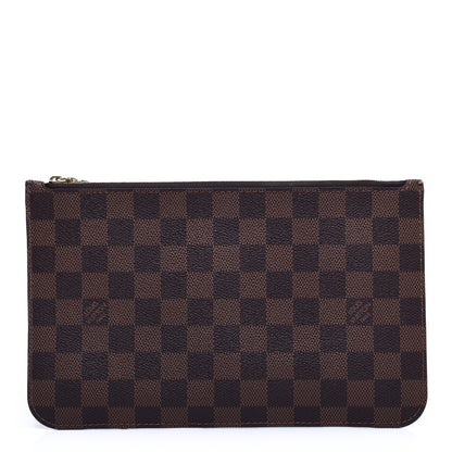 Louis Vuitton Damier Ebene Neverfull MM GM Pochette 1 of 9