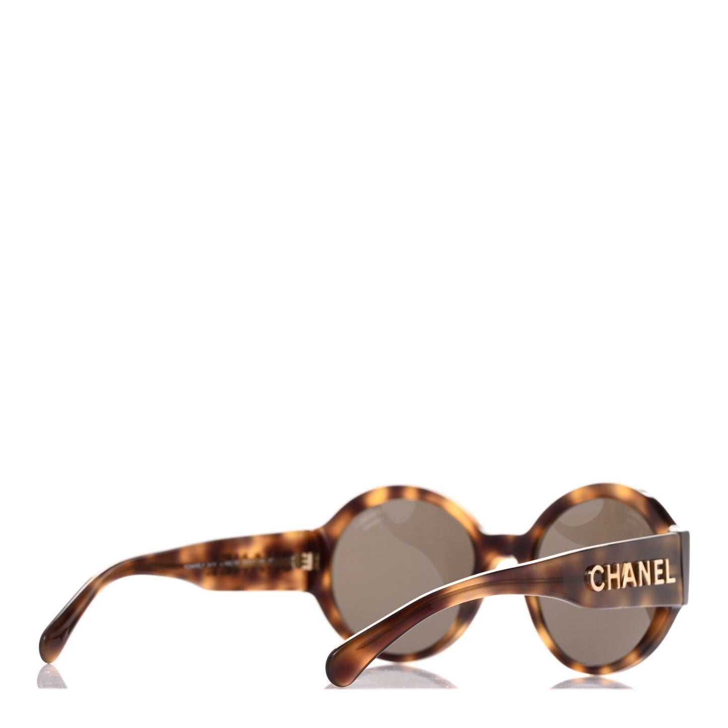 Acetate Polarized Round Sunglasses 5410 Tortoise