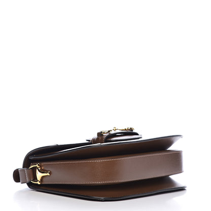 Gucci GG Supreme Monogram Horsebit 1955 Shoulder Bag Beige Brown Sugar 4 of 10