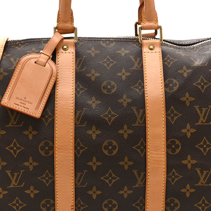 Louis Vuitton Monogram Keepall Bandouliere 45 7 of 10