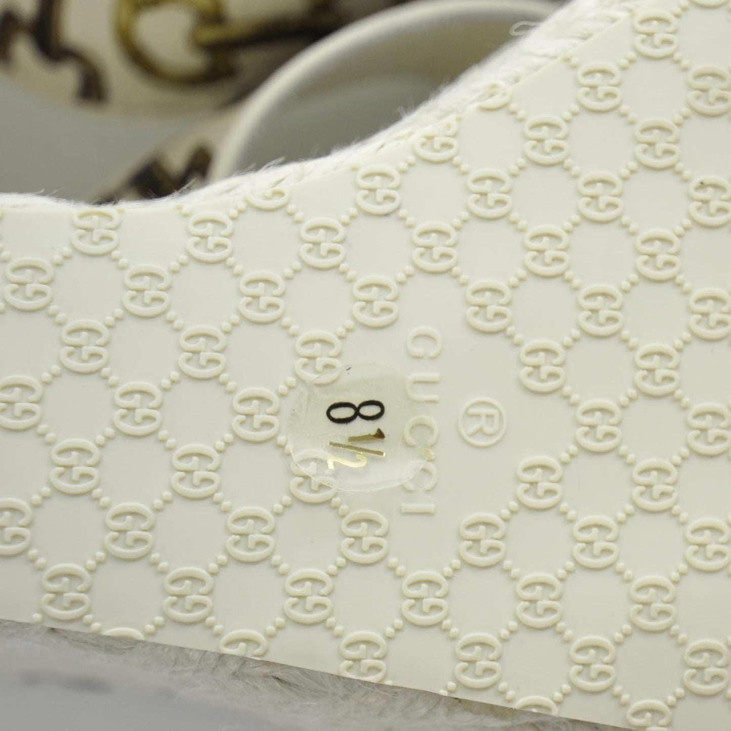Bamboo Horsebit Print Espadrille Wedge Sandals 8.5
