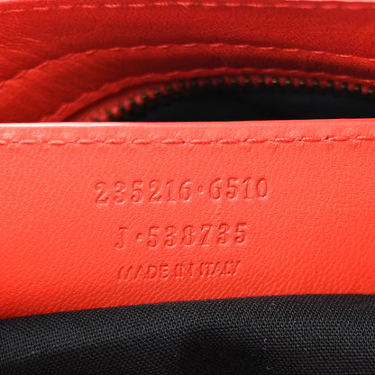 Balenciaga Agneau Perforated Classic Hardware Velo Rouge Grenade 8 of 17