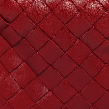 Bottega Veneta Nappa Intrecciato Mini Jodie Dark Red 8 of 10