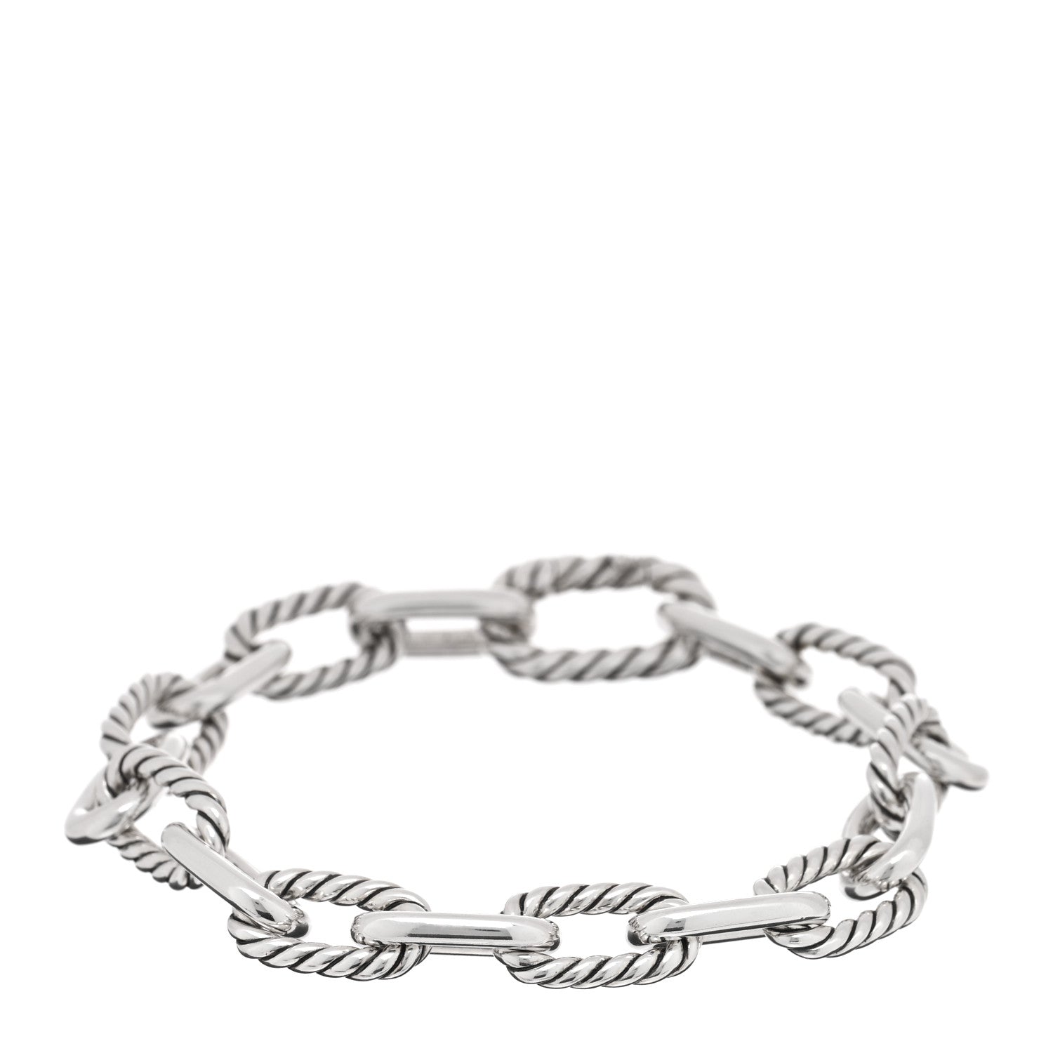 David Yurman Sterling Silver 8.5mm Madison Chain Bracelet 1 of 3