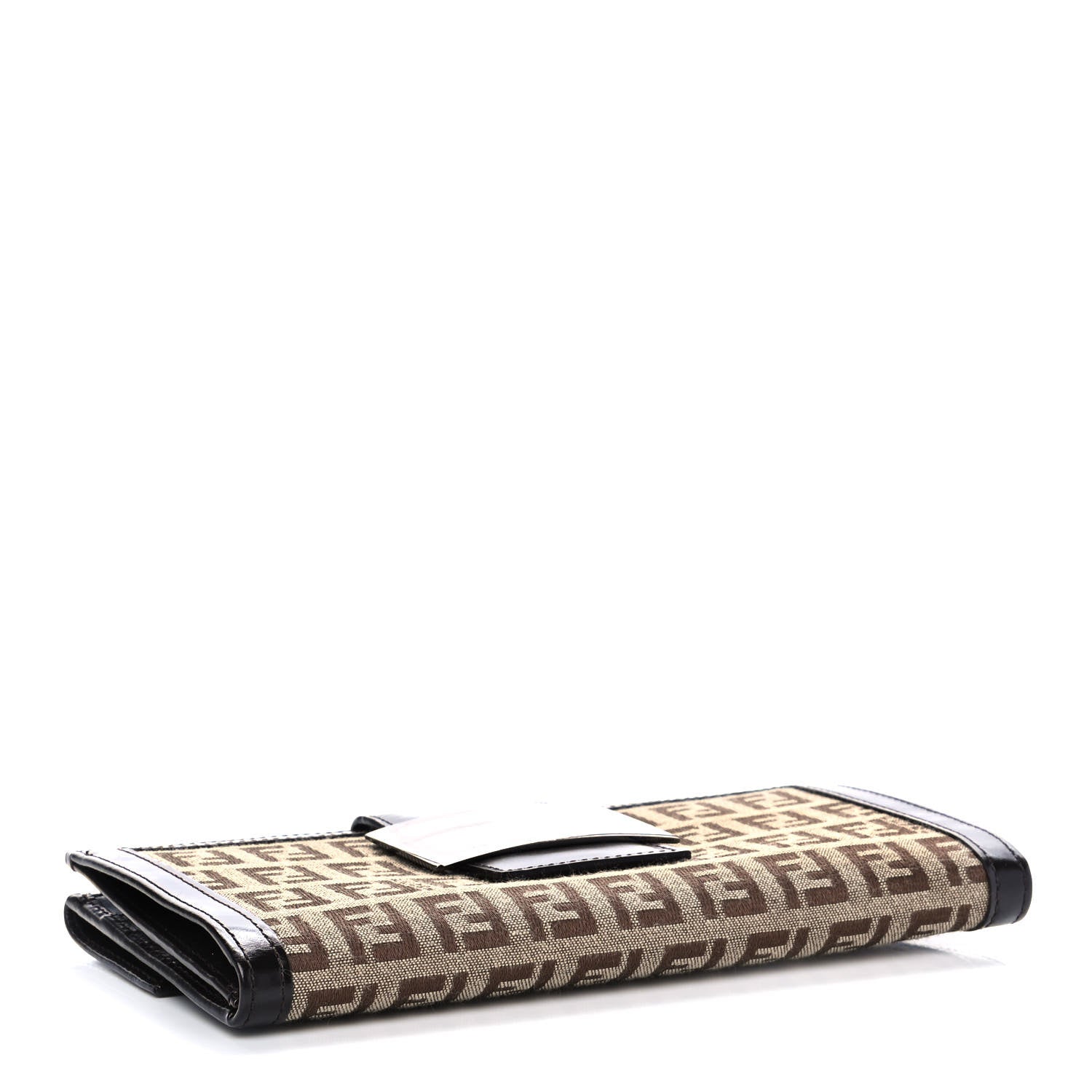 Fendi Zucchino Forever Continental Wallet Brown 4 of 13