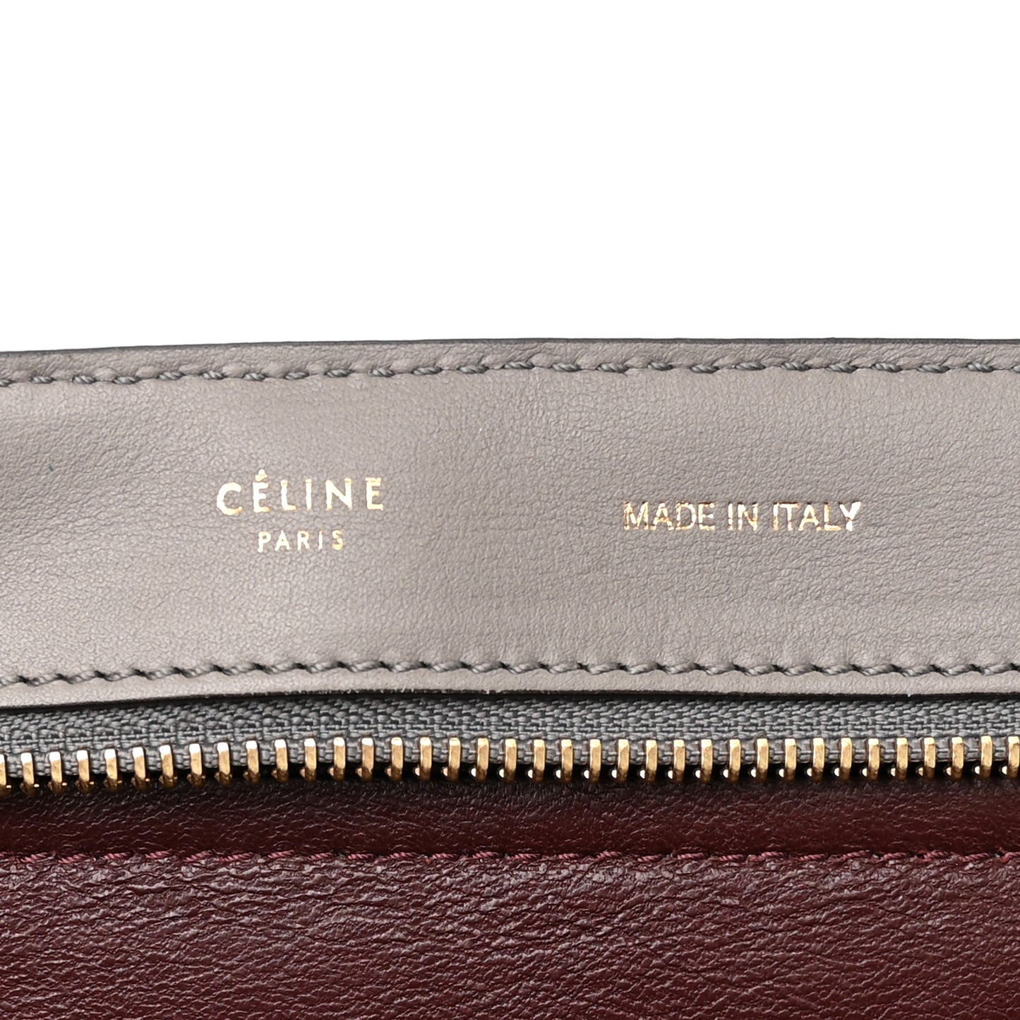 Crocodile Embossed Nubuck Medium Trapeze Grey