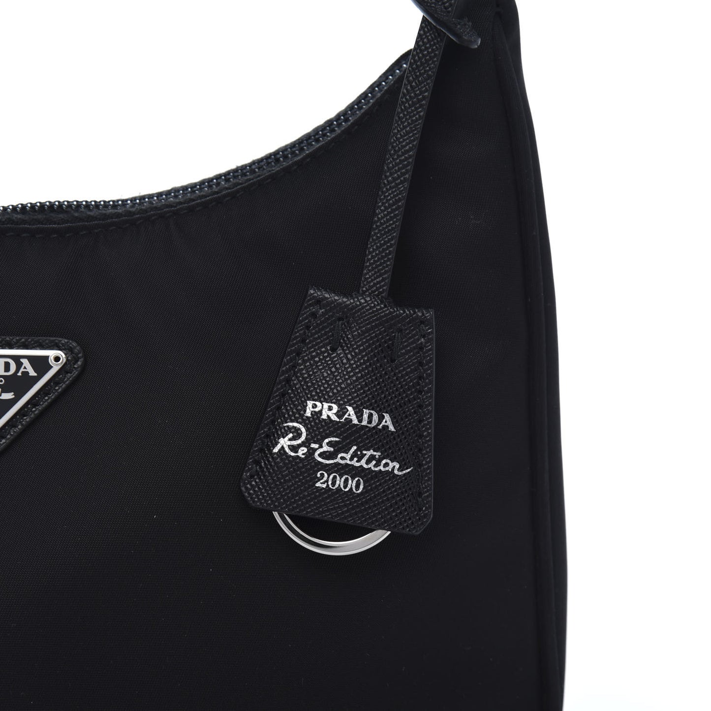 Tessuto Nylon Mini Re-Edition 2000 Bag Black