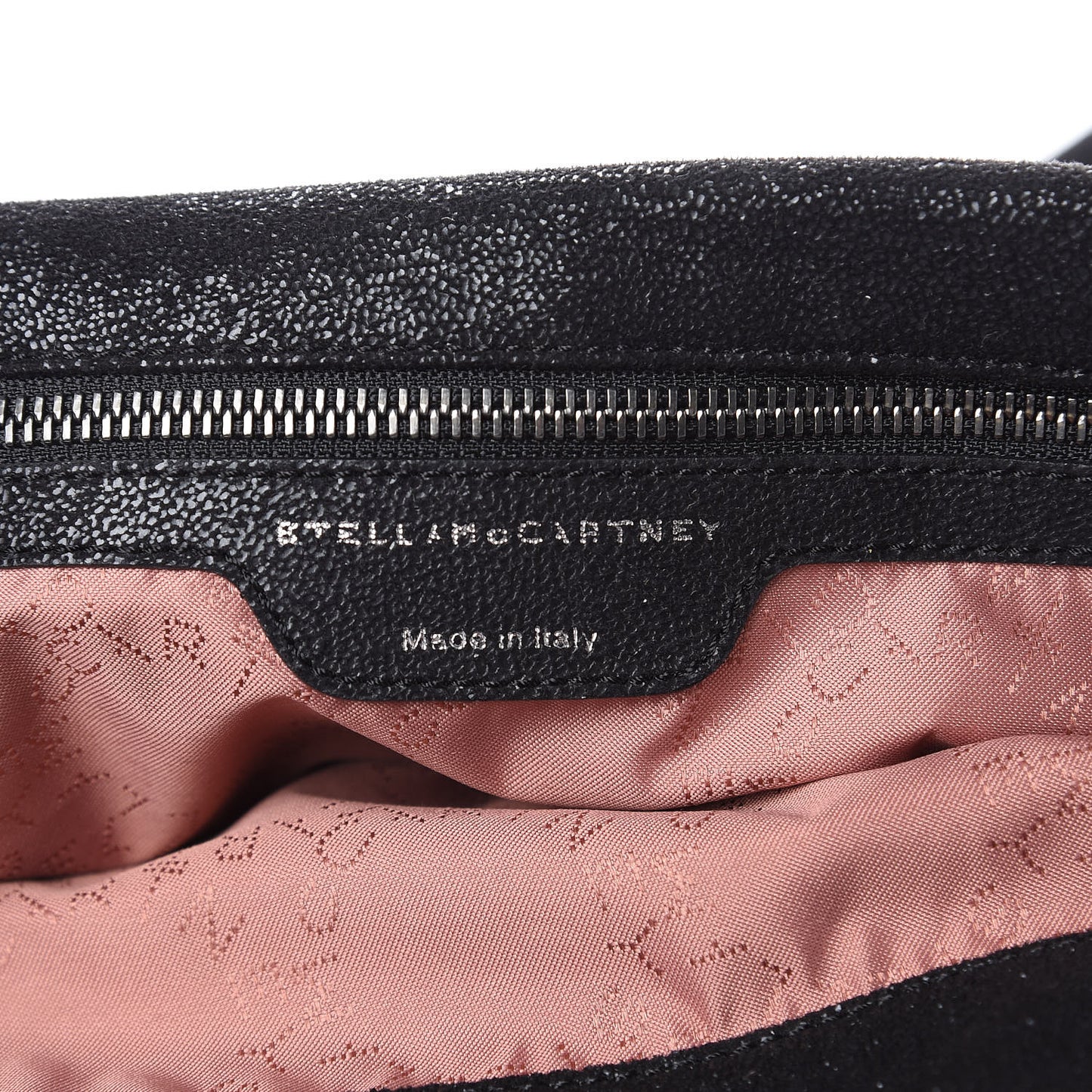 Shaggy Deer Small Falabella Tote Black