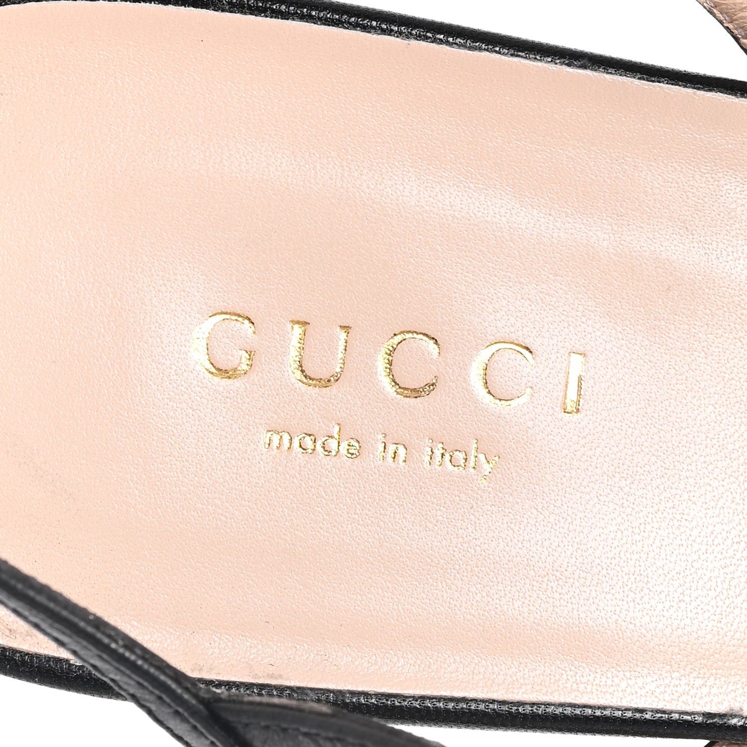Gucci Malaga Kid Blondie 85mm Slingback Sandals 42 Black 9 of 10