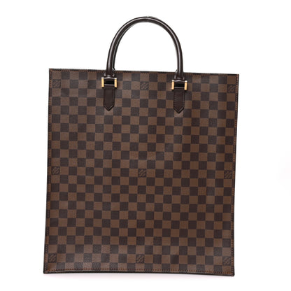 Louis Vuitton Damier Ebene Sac Plat 1 of 9