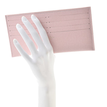 Louis Vuitton Calfskin Felicie Card Holder Insert Rose Ballerine 2 of 6